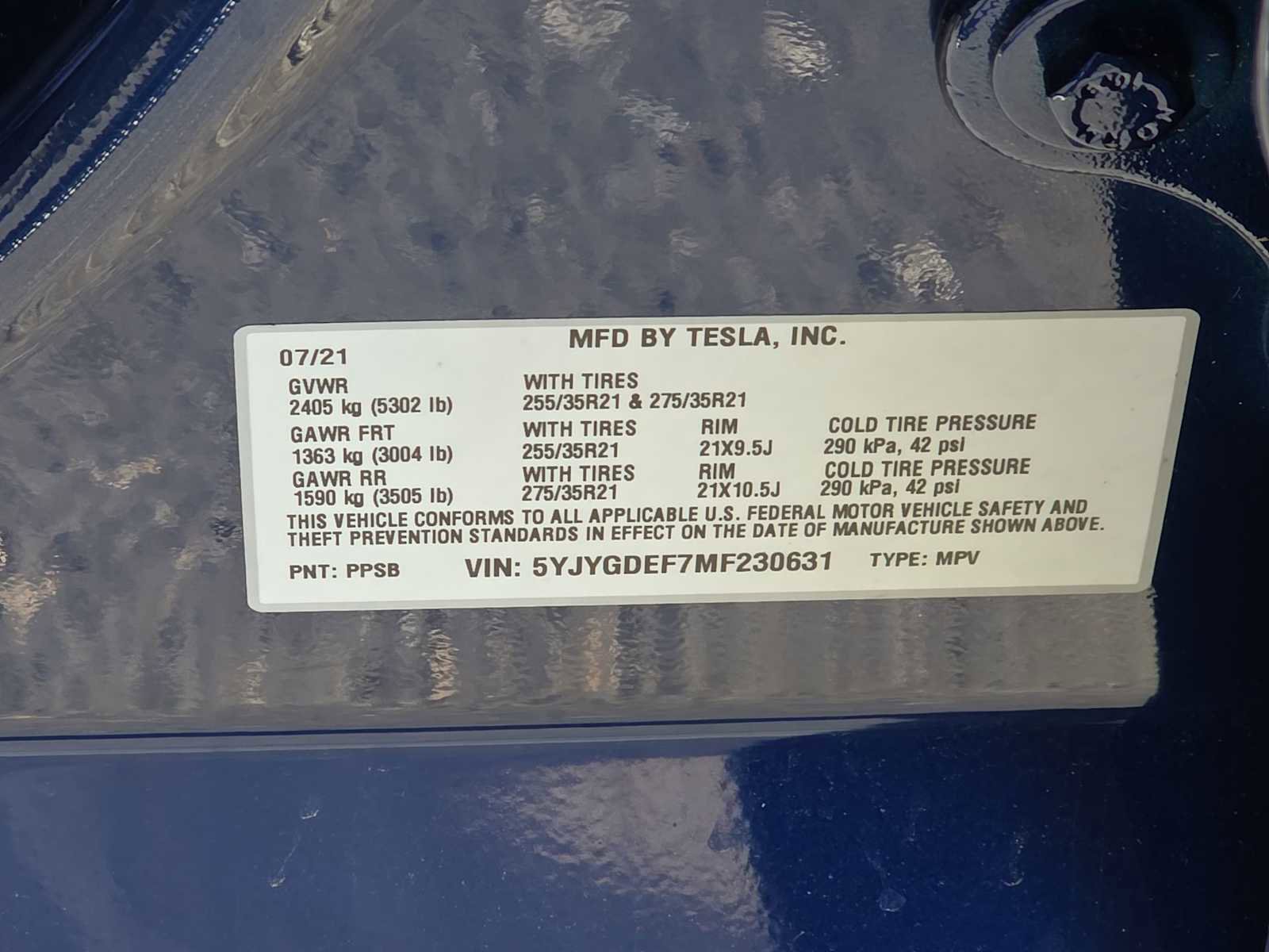 Used 2021 Tesla Model Y Performance image 25