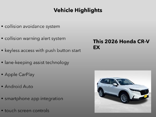 New 2026 Honda CR-V EX image 10