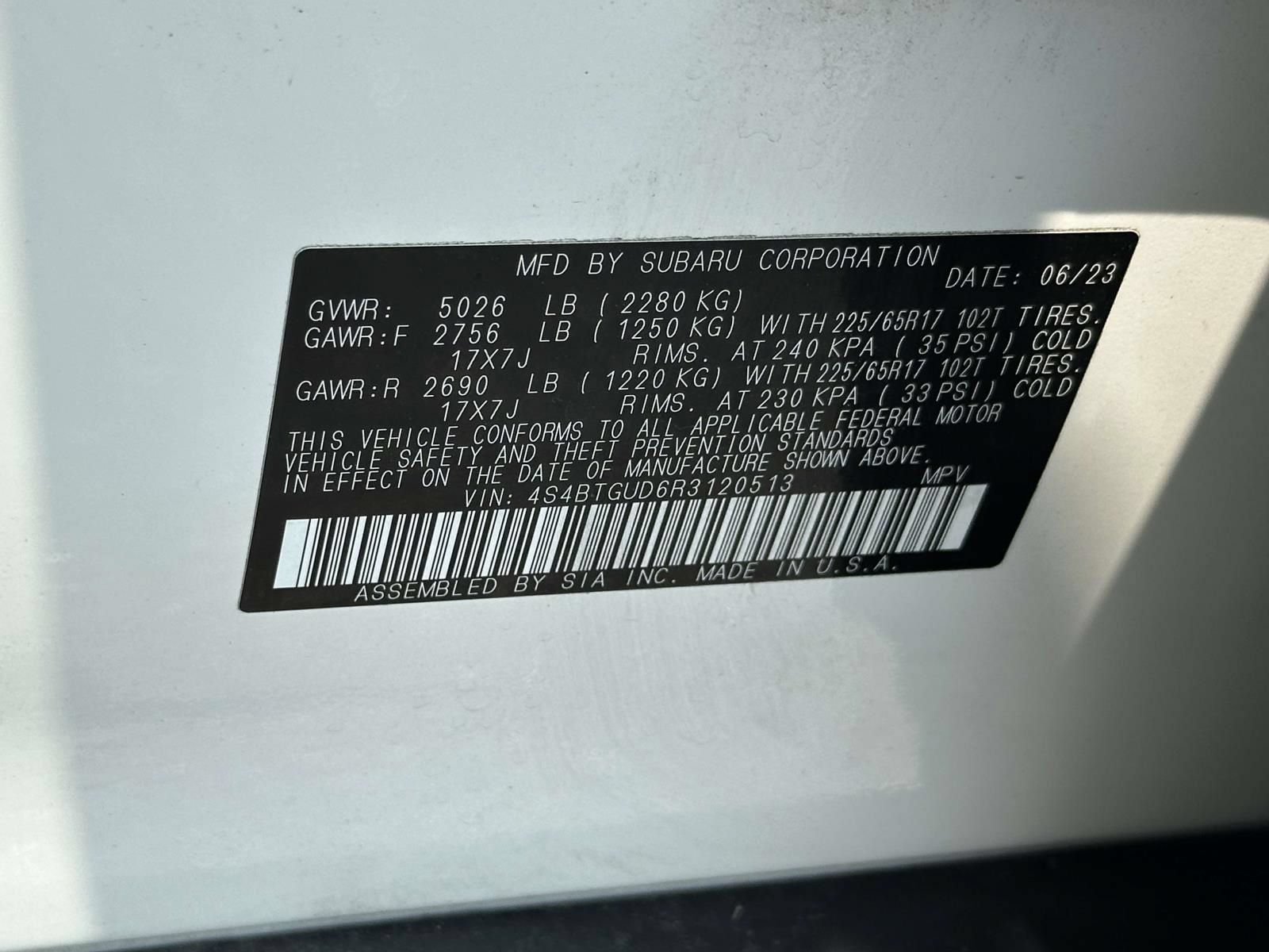 Certified 2024 Subaru Outback Wilderness AWD/4WD image 27