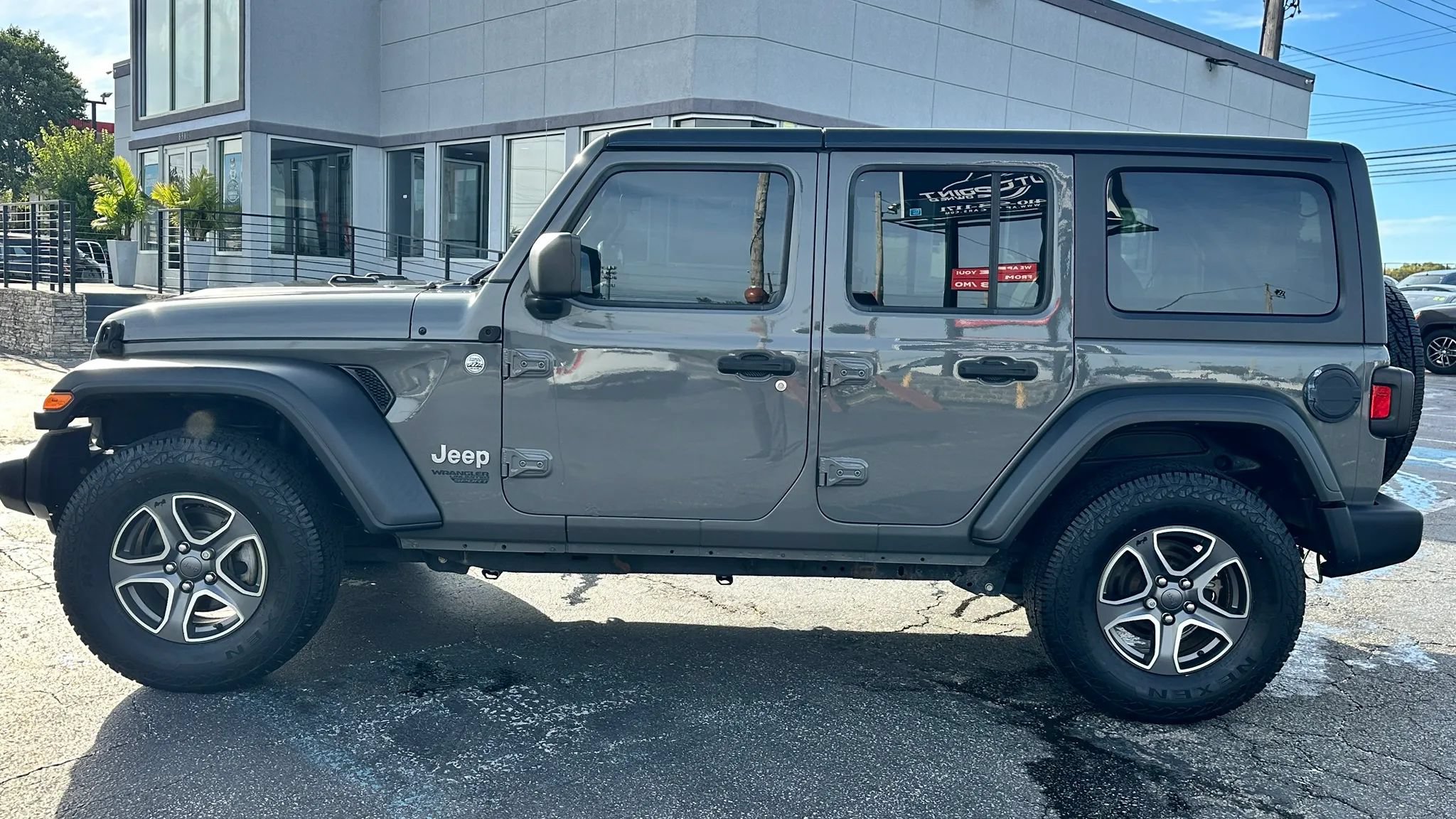 Used 2020 Jeep Wrangler Unlimited Sport w/ Technology Group AWD/4WD image 8