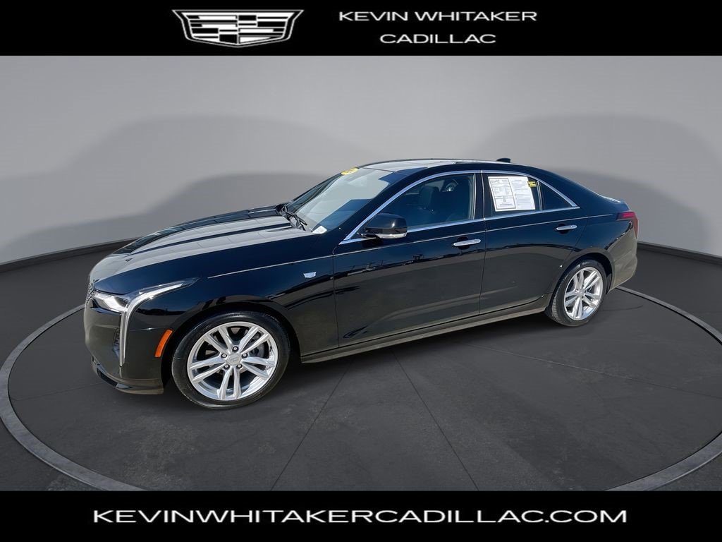 Certified 2024 Cadillac CT4 Luxury w/ Sun And Sound Package RWD image 1
