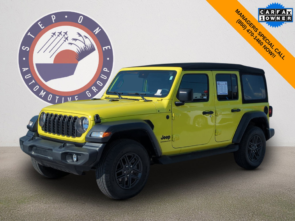 Used 2024 Jeep Wrangler Unlimited Sport AWD/4WD image 1