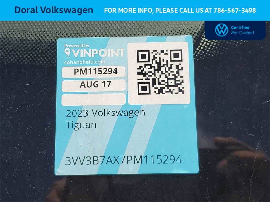 Used 2023 Volkswagen Tiguan SE image 33