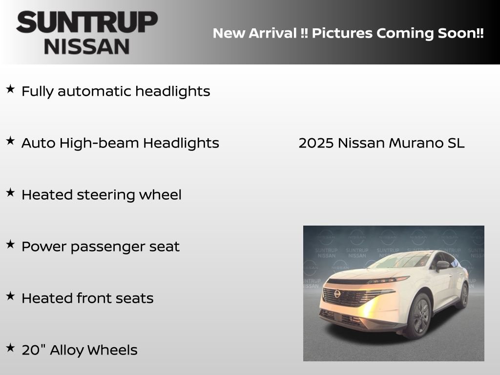 Certified 2025 Nissan Murano SL AWD/4WD image 9