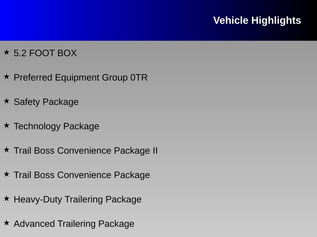 Used 2023 Chevrolet Colorado Trail Boss w/ Technology Package AWD/4WD image 12