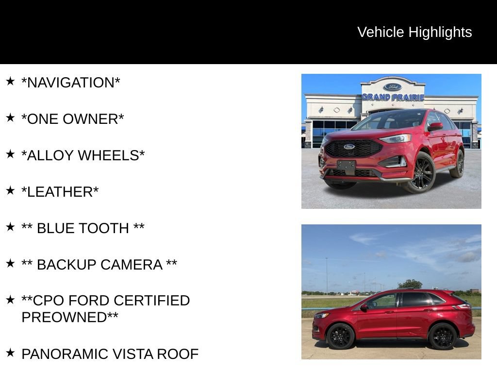Used 2022 Ford Edge ST-Line AWD/4WD image 4