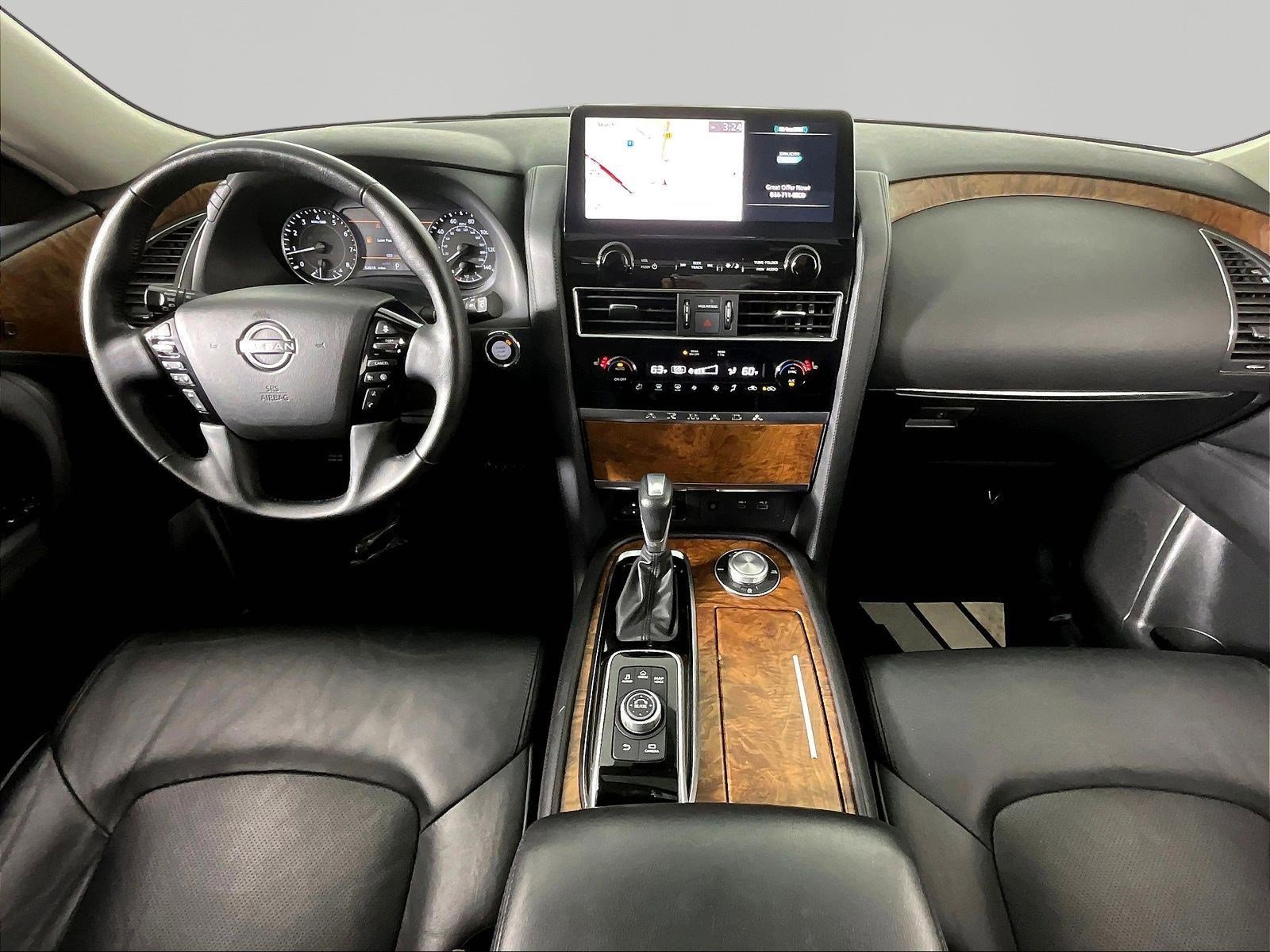 Certified 2024 Nissan Armada SL w/ Captain's Chairs Package AWD/4WD image 7