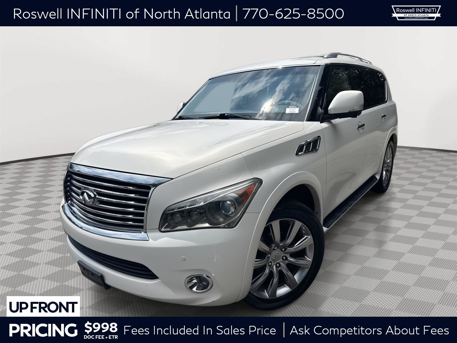 Used 2012 INFINITI QX56 4WD w/ Theater Pkg image 1