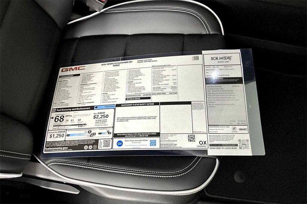 New 2026 GMC Sierra EV Elevation image 14