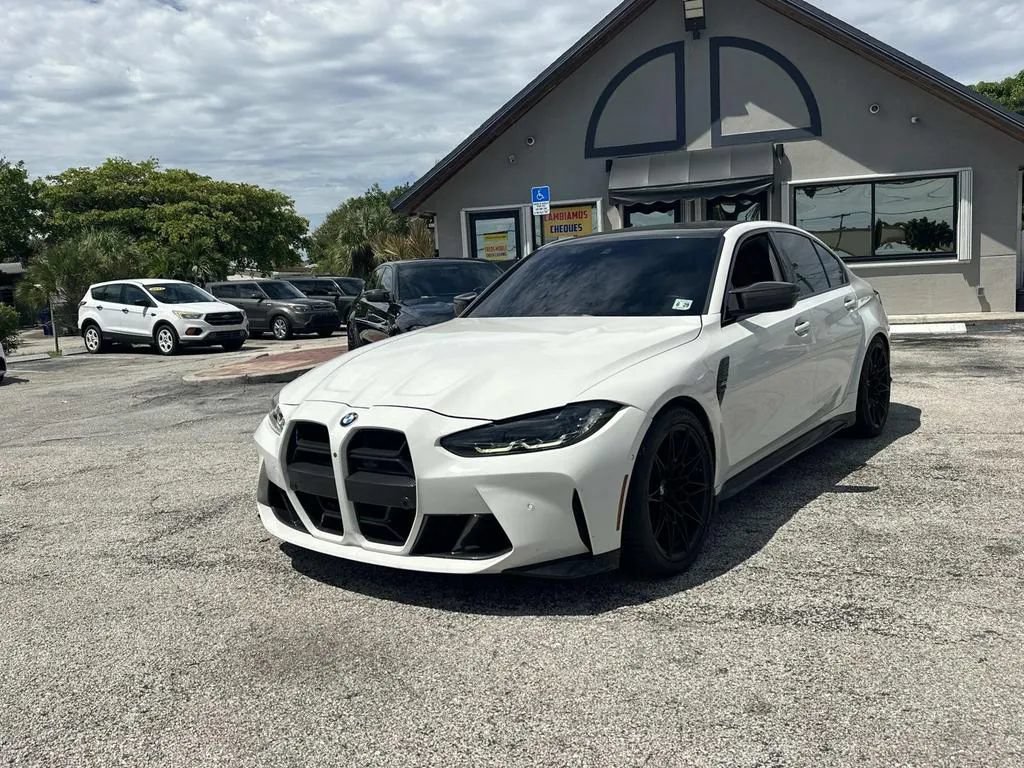 Used 2024 BMW M3 w/ Executive Package RWD image 2