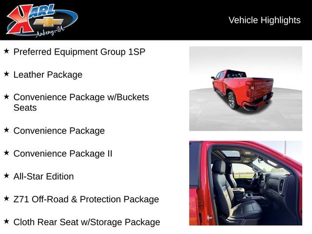 Certified 2020 Chevrolet Silverado 1500 RST w/ All-Star Edition AWD/4WD image 2