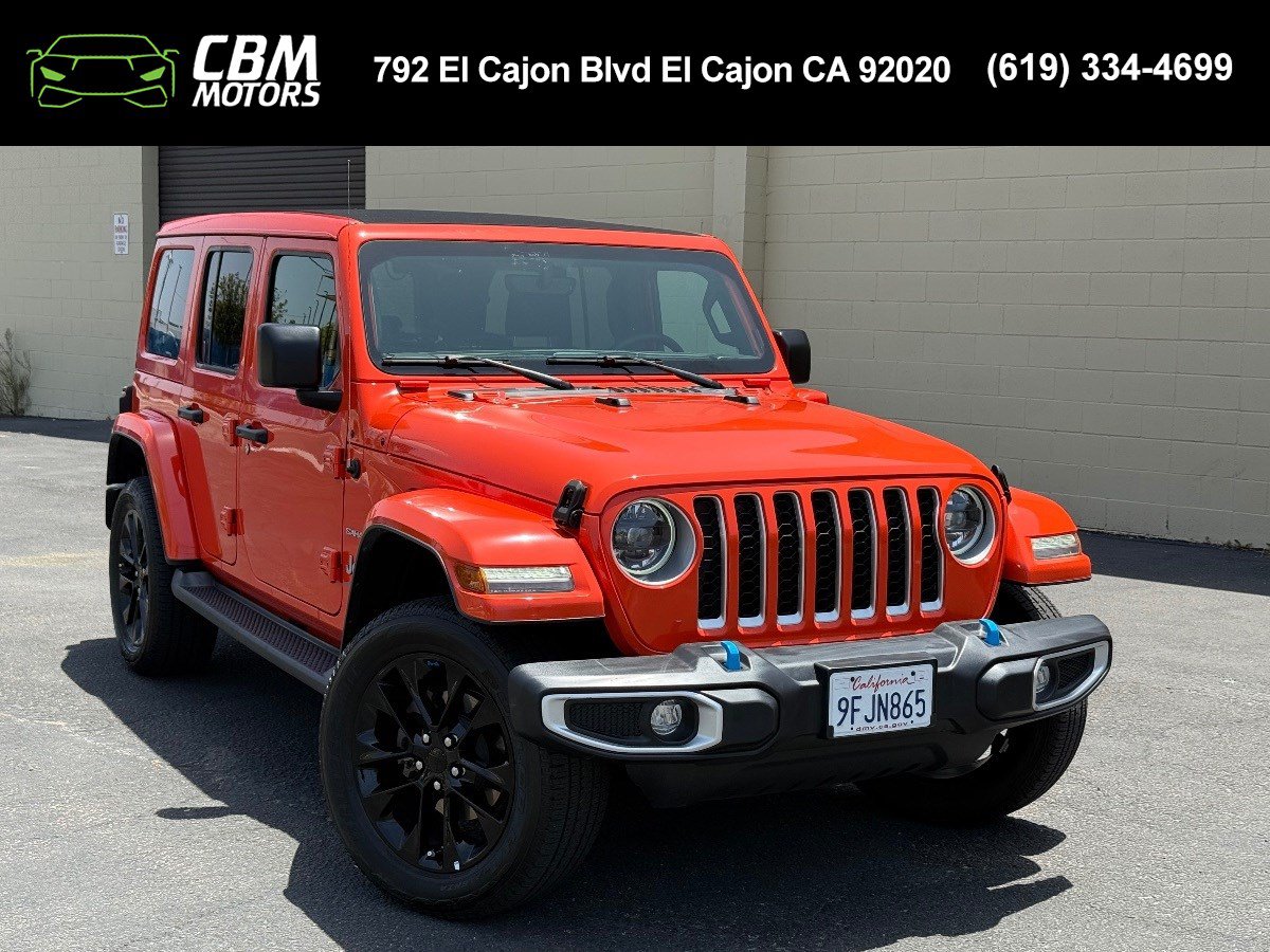 Used 2023 Jeep Wrangler Unlimited Sahara AWD/4WD image 1