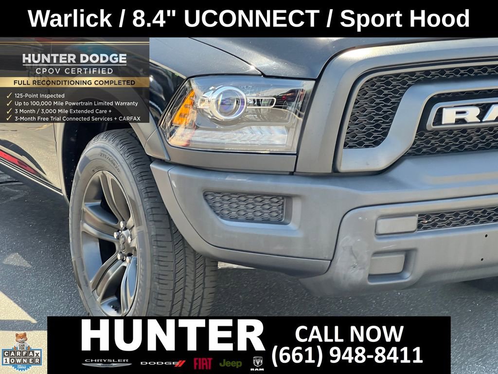 Certified 2022 RAM 1500 Classic Warlock w/ Electronics Group RWD image 13