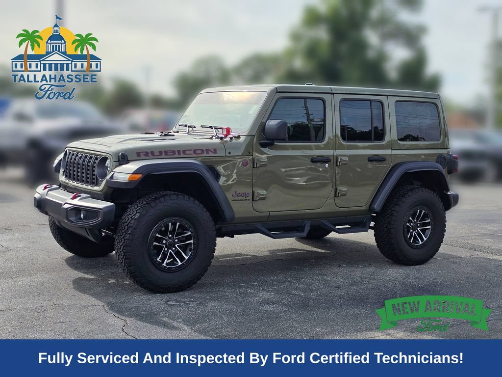 Used 2025 Jeep Wrangler Unlimited Rubicon w/ XTREMEE 35" Tire Package AWD/4WD image 1