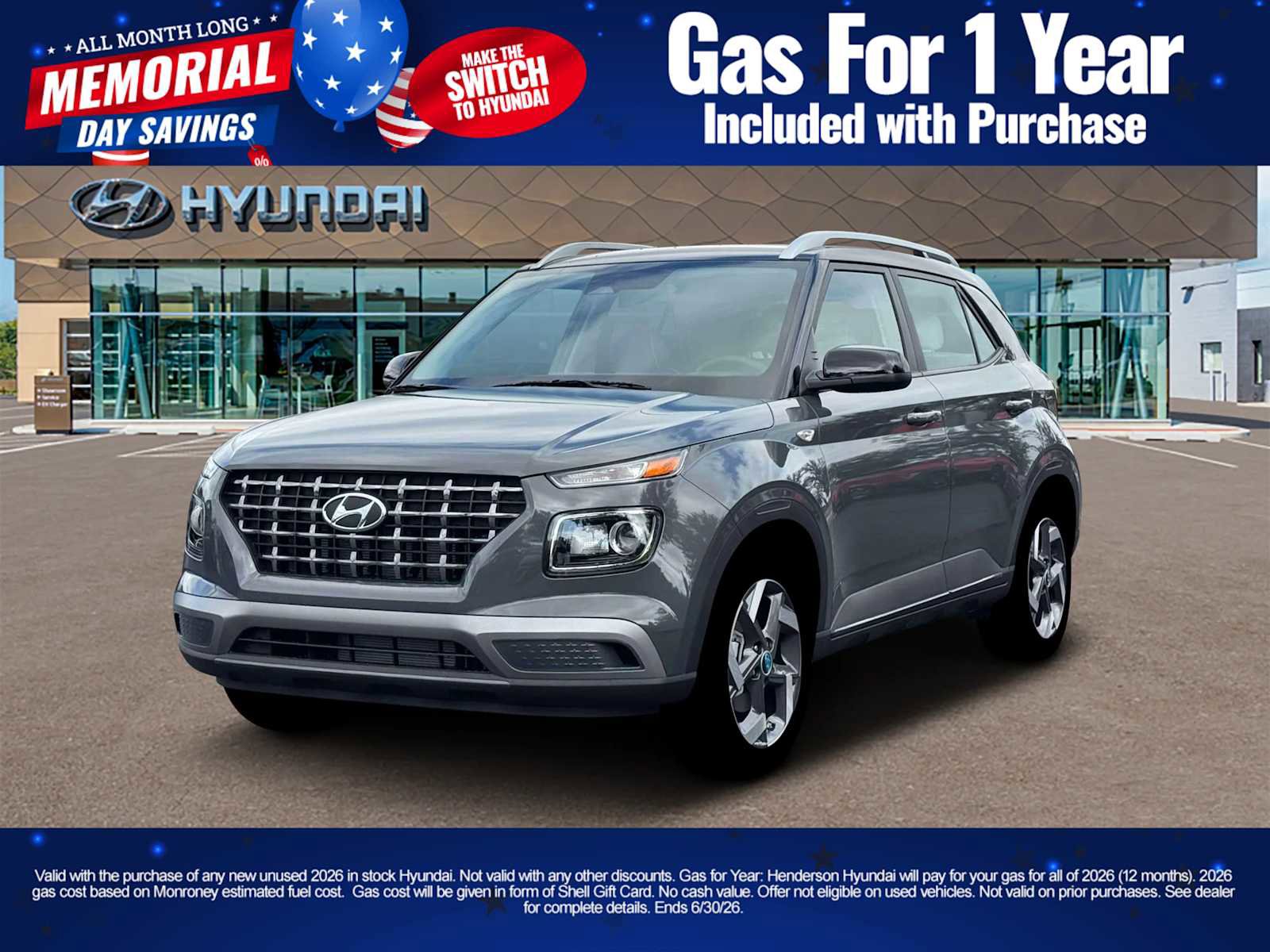 New 2026 Hyundai Venue SEL FWD image 1