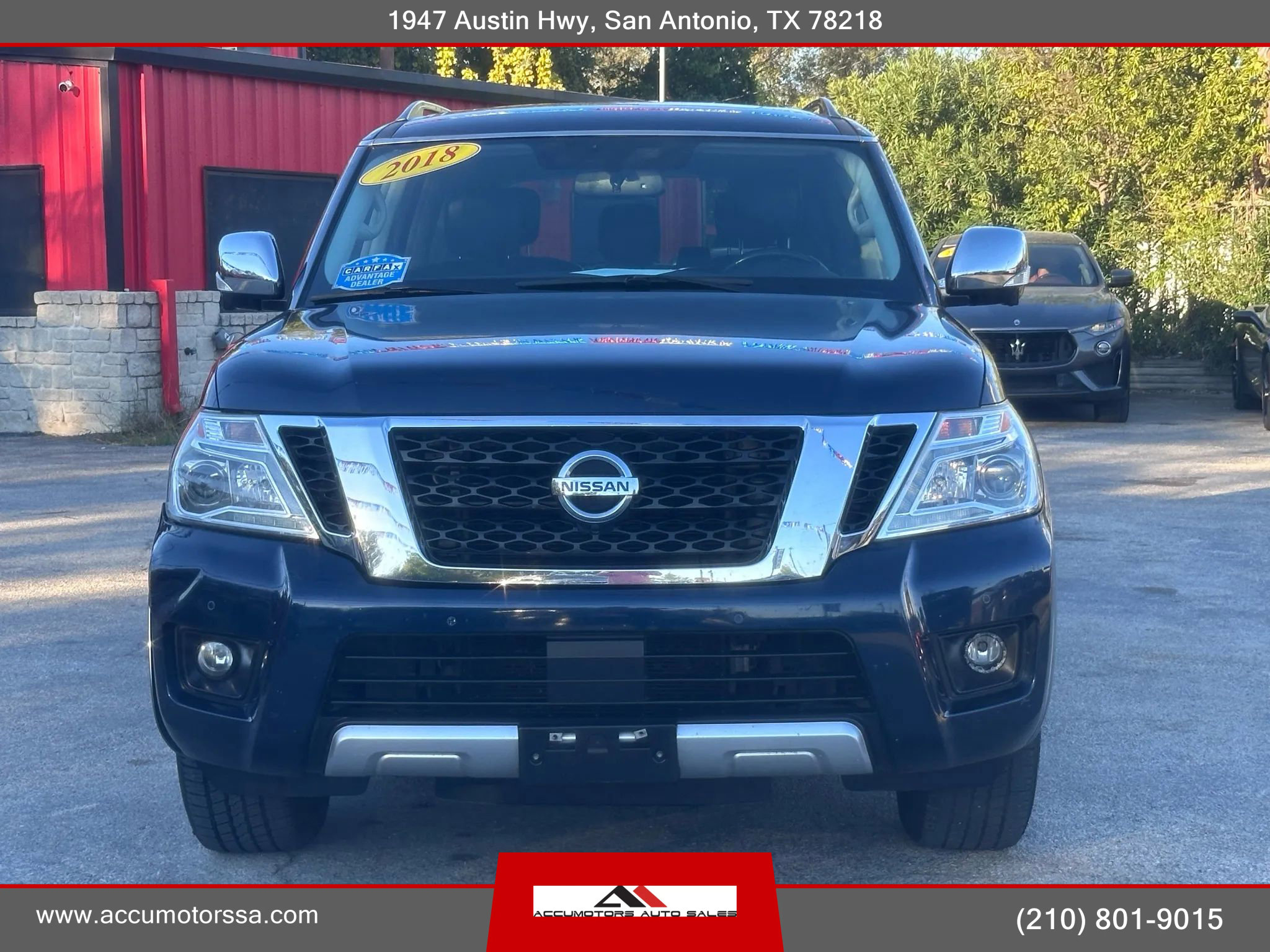 Used 2018 Nissan Armada SL w/ Moonroof Package image 2