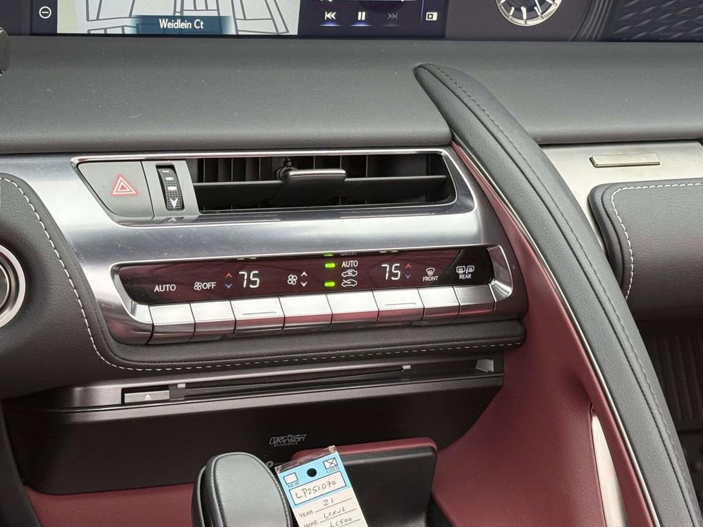 Used 2021 Lexus LC 500 Convertible w/ Touring Package image 19