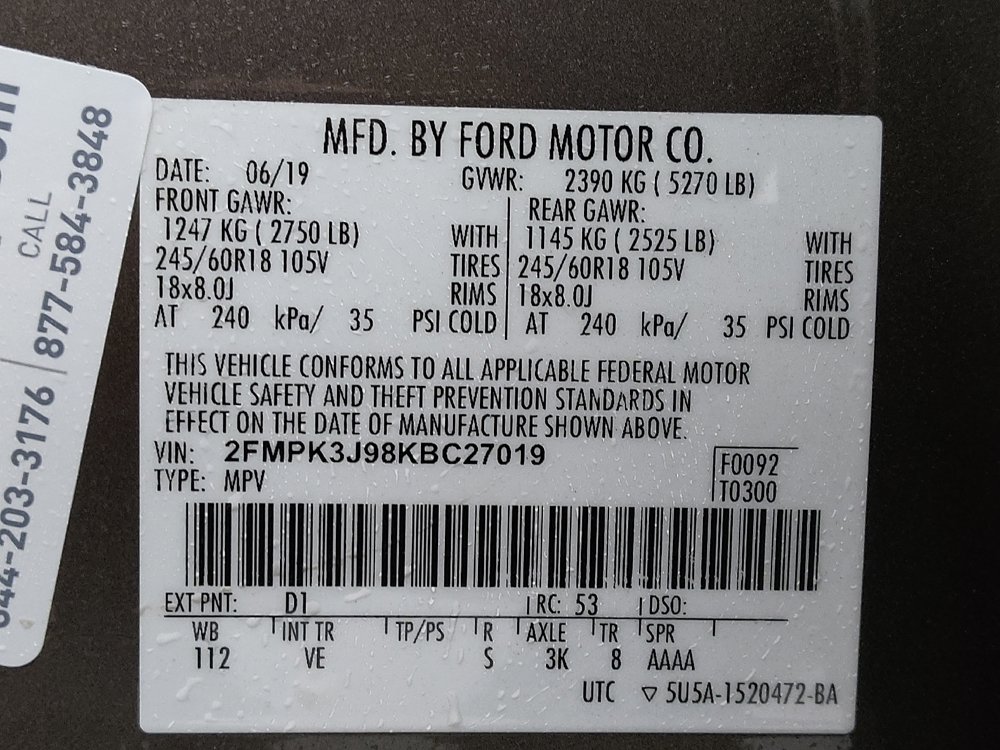 Used 2019 Ford Edge SEL w/ Equipment Group 201A FWD image 33