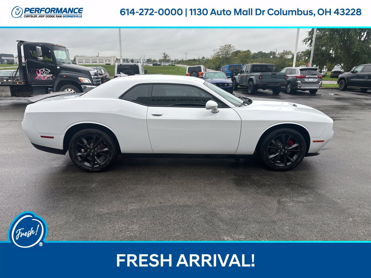 Used 2021 Dodge Challenger SXT w/ Blacktop Package AWD/4WD image 3