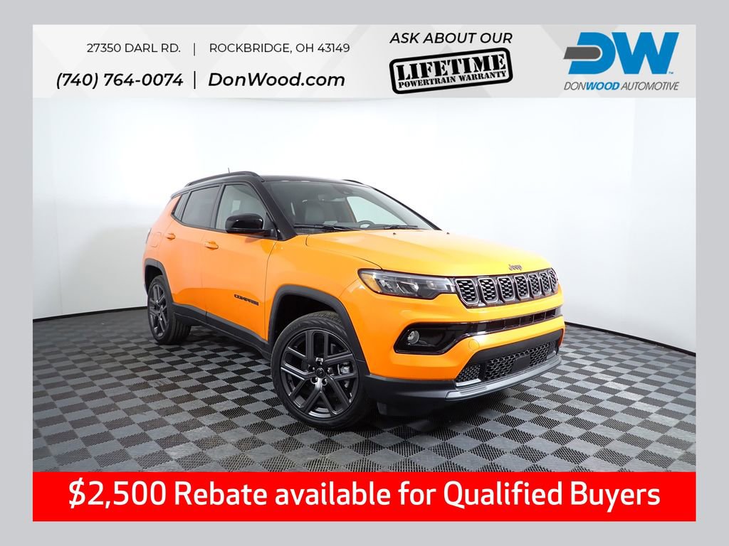 New 2026 Jeep Compass Limited w/ Sun, Sound & Navigation Group