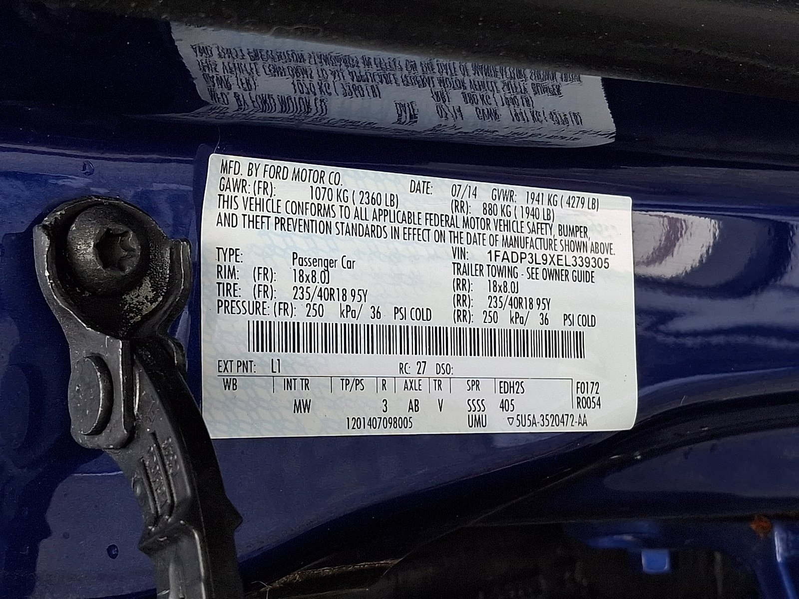 Used 2014 Ford Focus ST FWD image 25