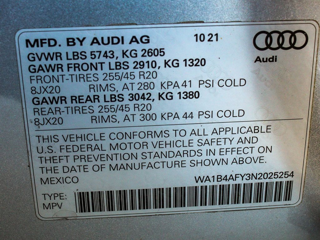 Used 2022 Audi SQ5 Premium Plus w/ Premium Plus Package image 14