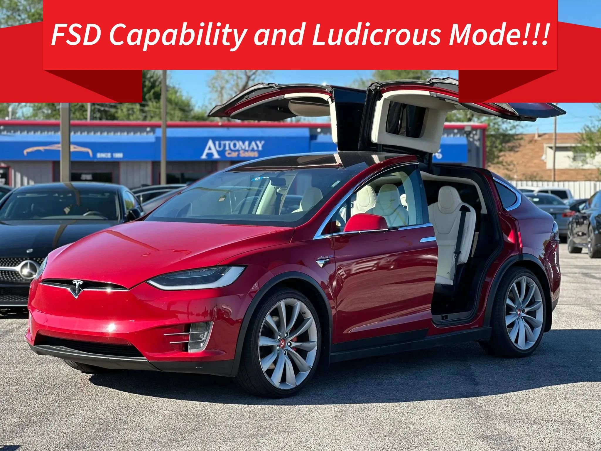 Used 2017 Tesla Model X P100D image 1