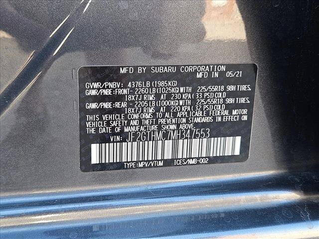 Used 2021 Subaru Crosstrek 2.5i Limited w/ Popular Package #3 AWD/4WD image 23