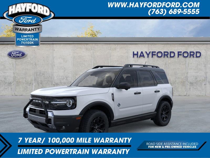 New 2025 Ford Bronco Sport Outer Banks w/ Sasquatch Outer Banks Package