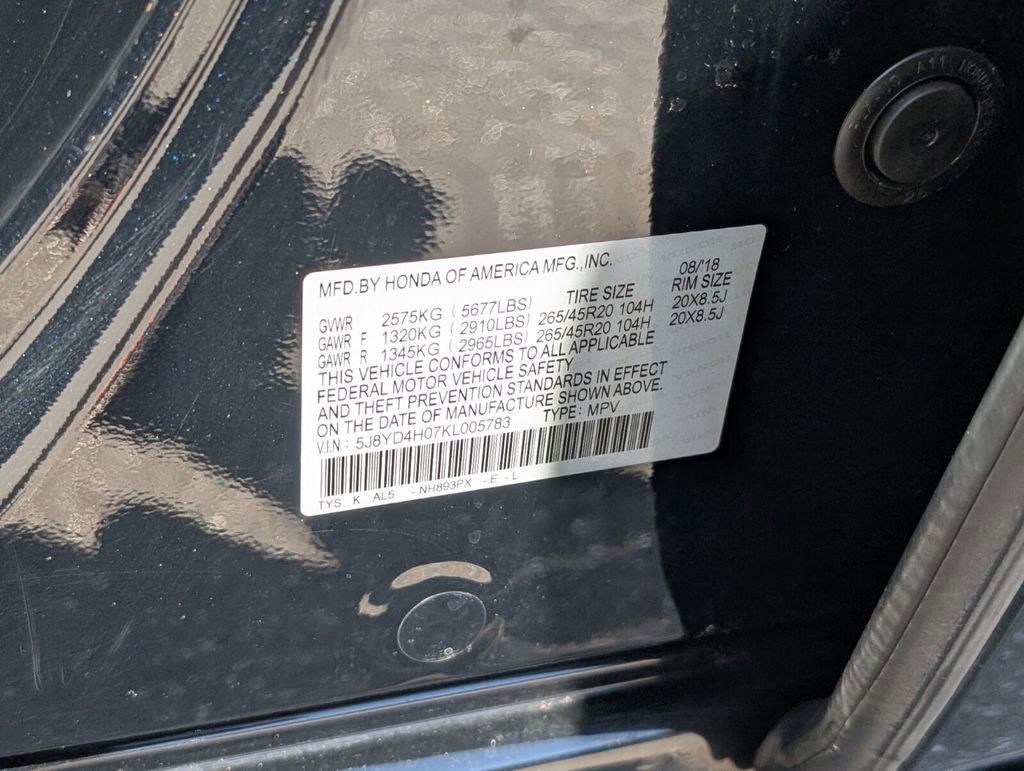 Used 2019 Acura MDX A-Spec image 20