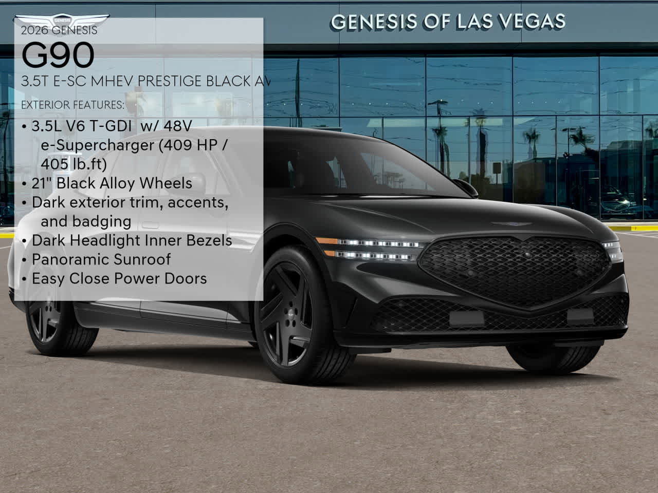 New 2026 Genesis G90 3.5T Prestige image 3