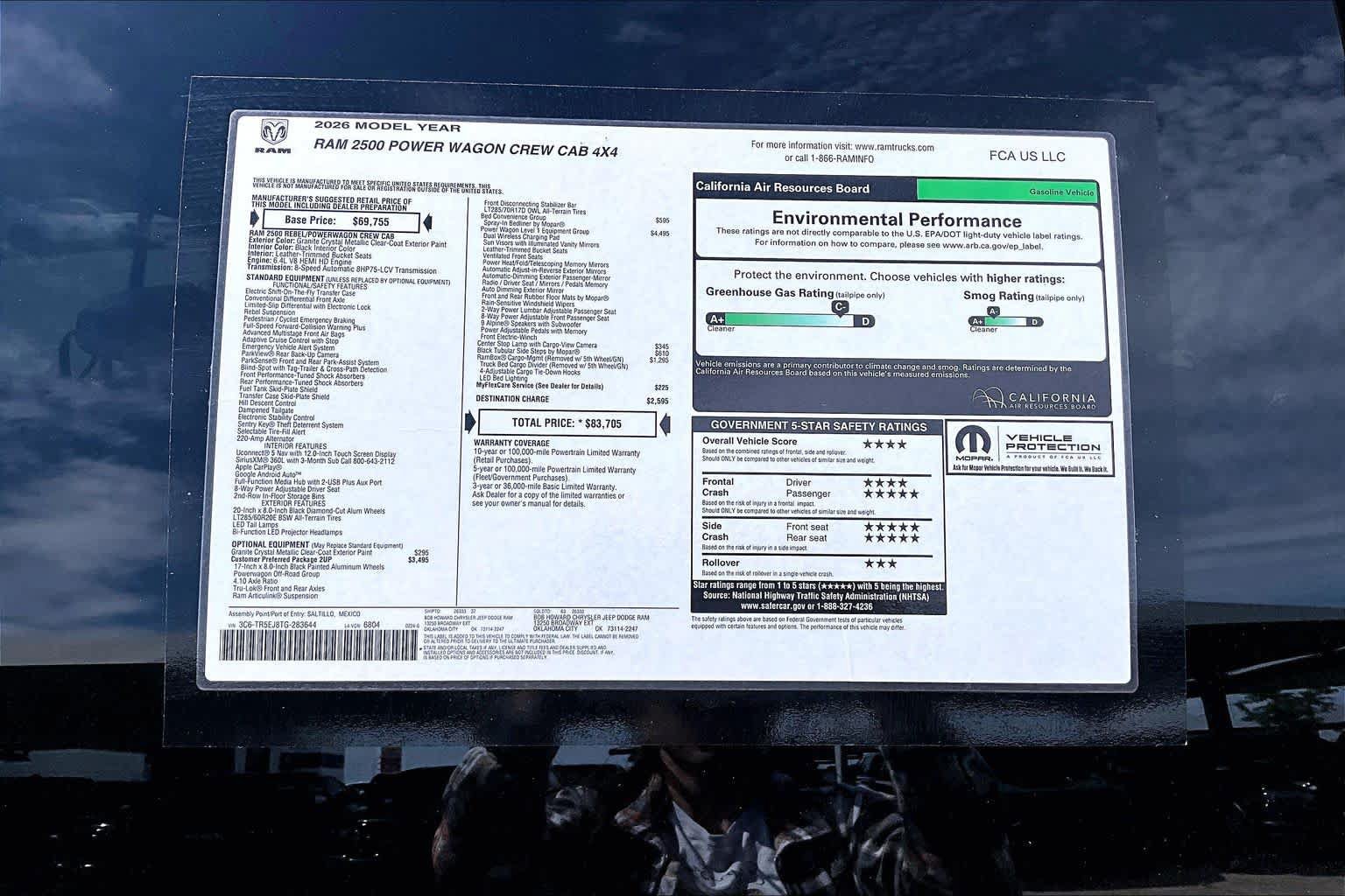 New 2026 RAM 2500 Power Wagon AWD/4WD image 17