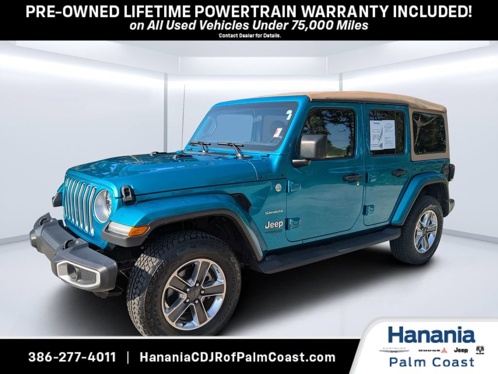 Used 2020 Jeep Wrangler Unlimited Sahara w/ Dual Top Group AWD/4WD image 7