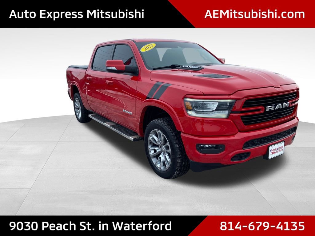 Used 2021 RAM 1500 Laramie w/ Sport Appearance Package