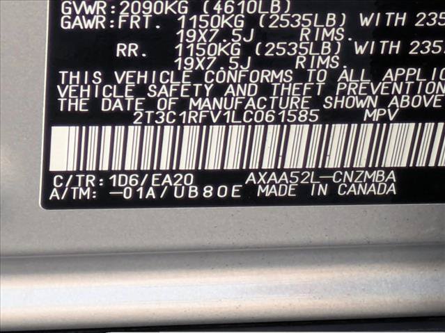 Used 2020 Toyota RAV4 XLE Premium FWD image 22