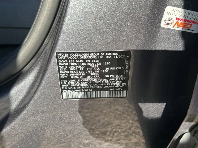 Used 2022 Volkswagen Atlas Cross Sport SE image 19