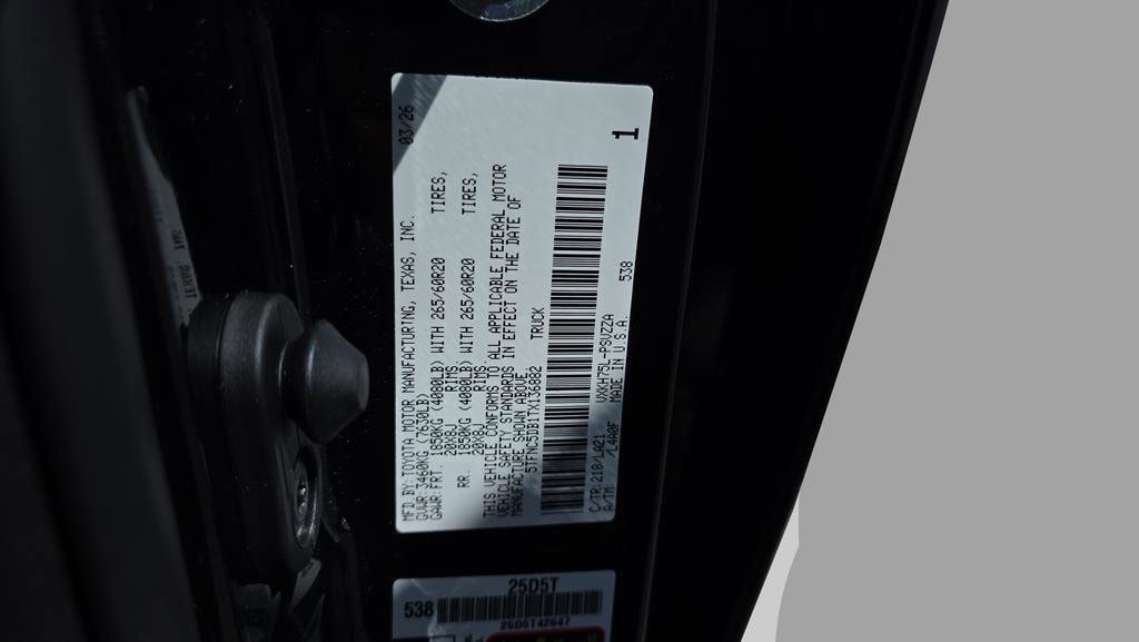 New 2026 Toyota Tundra Platinum AWD/4WD image 26