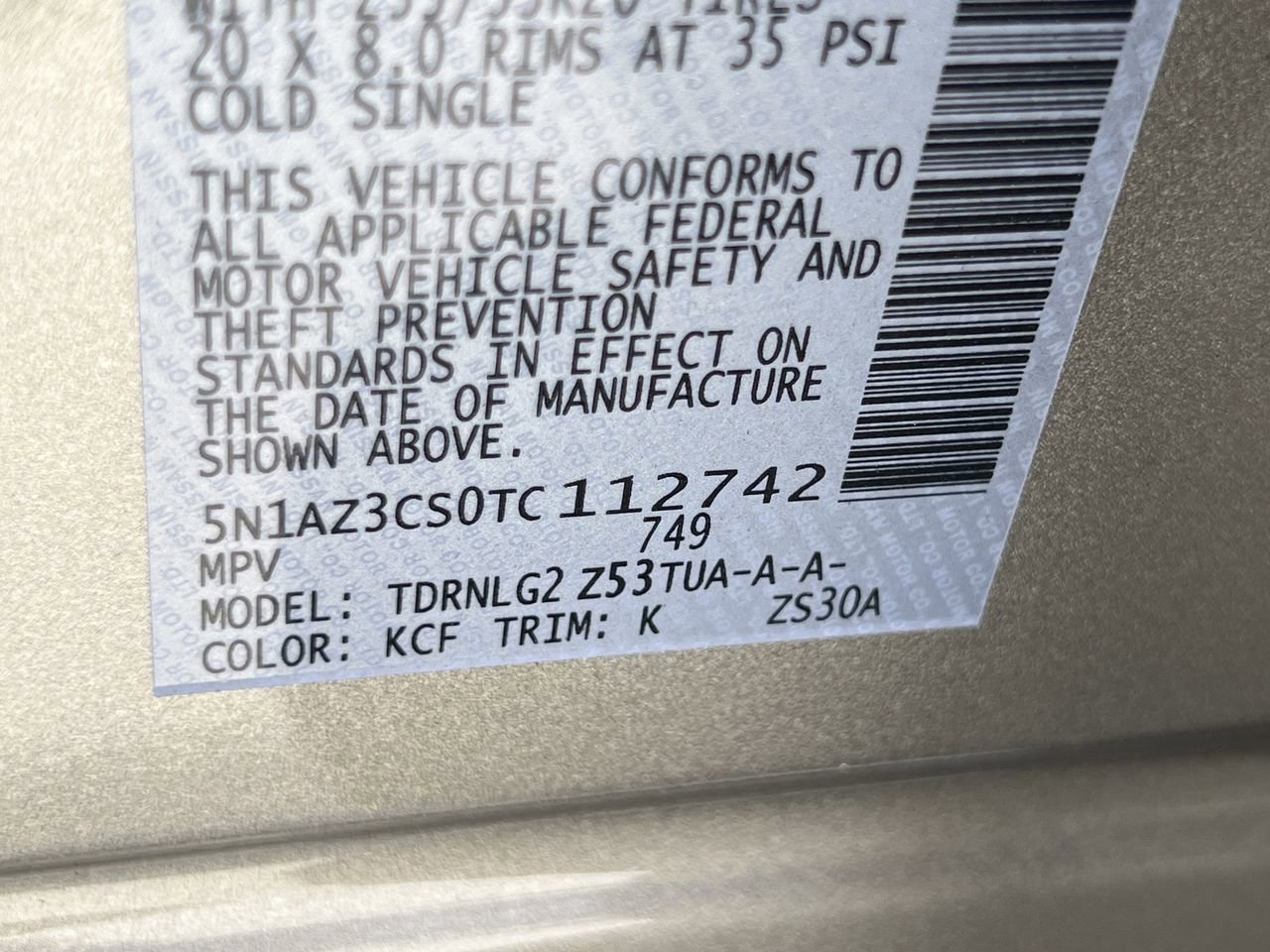 New 2026 Nissan Murano SL image 16