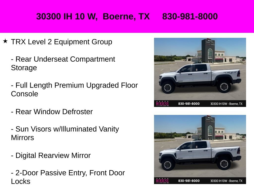 Used 2023 RAM 1500 TRX w/ TRX Level 2 Equipment Group AWD/4WD image 17