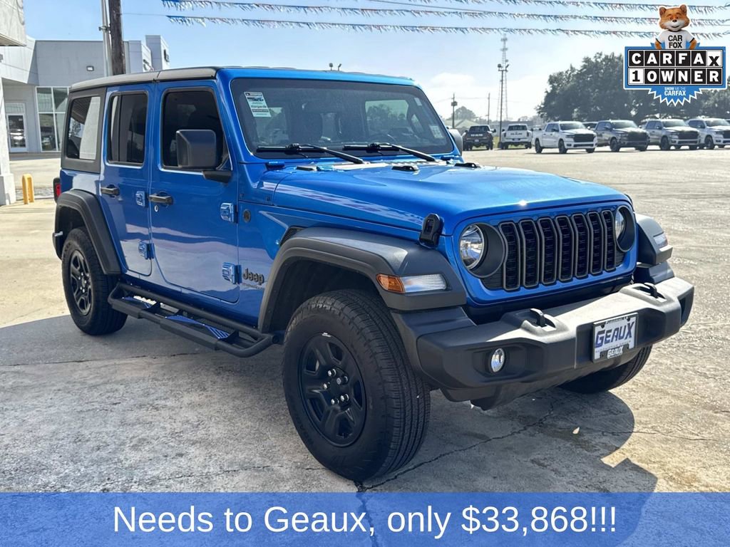 Used 2025 Jeep Wrangler Sport image 2