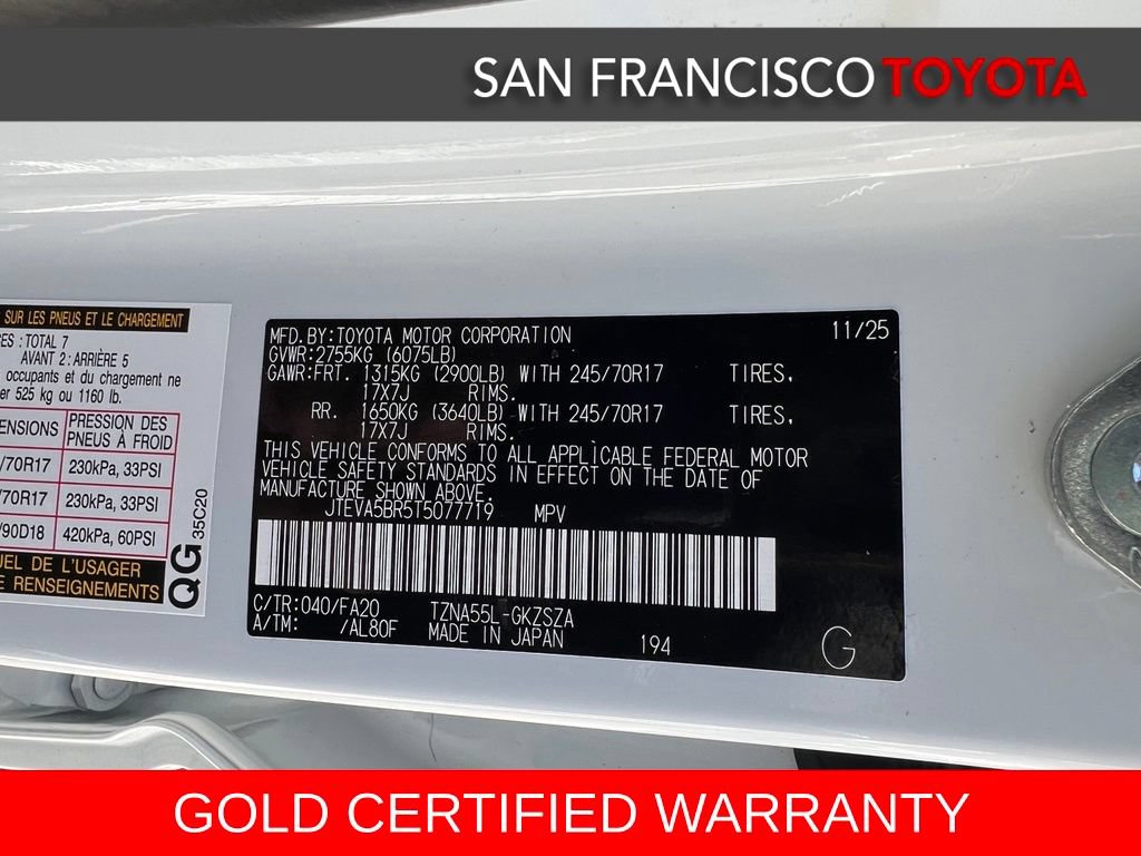 Certified 2026 Toyota 4Runner SR5 AWD/4WD image 40