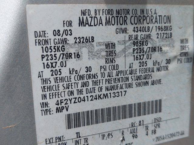 Used 2004 MAZDA Tribute LX w/ Luxury Pkg FWD image 21