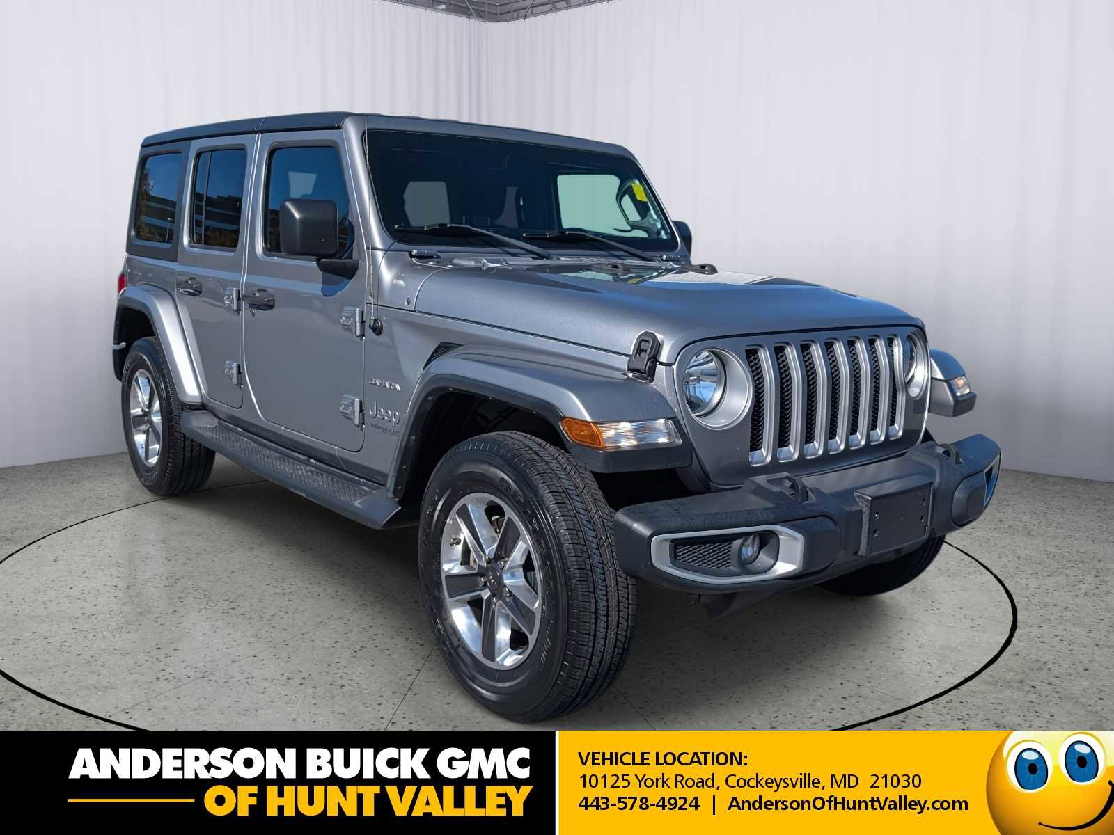 Used 2019 Jeep Wrangler Unlimited Sahara image 1