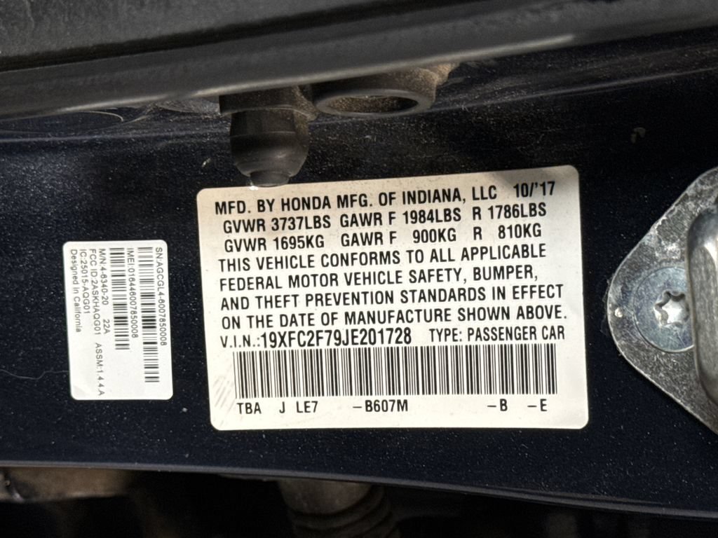 Used 2018 Honda Civic EX image 23