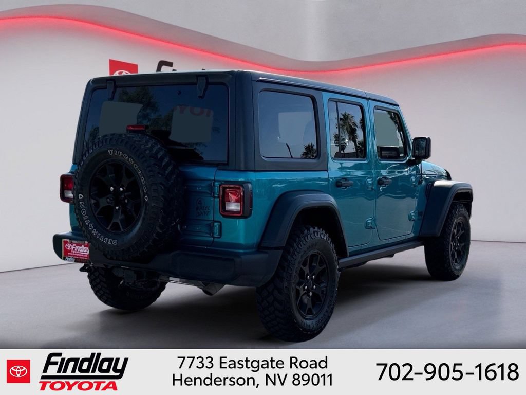 Used 2020 Jeep Wrangler Unlimited Sport AWD/4WD image 3