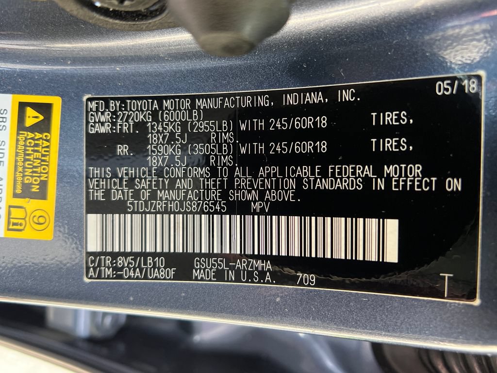 Used 2018 Toyota Highlander XLE AWD/4WD image 29