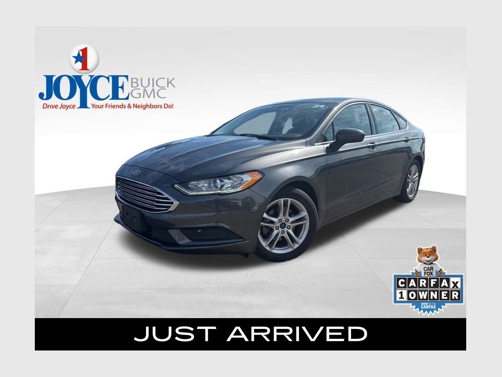 Used 2018 Ford Fusion SE w/ Fusion SE Technology Package FWD image 1