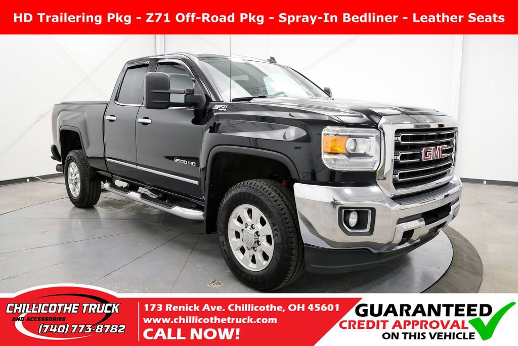 Used 2015 GMC Sierra 2500 SLT w/ Snow Plow Prep Package