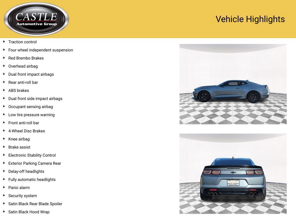Certified 2023 Chevrolet Camaro SS image 12