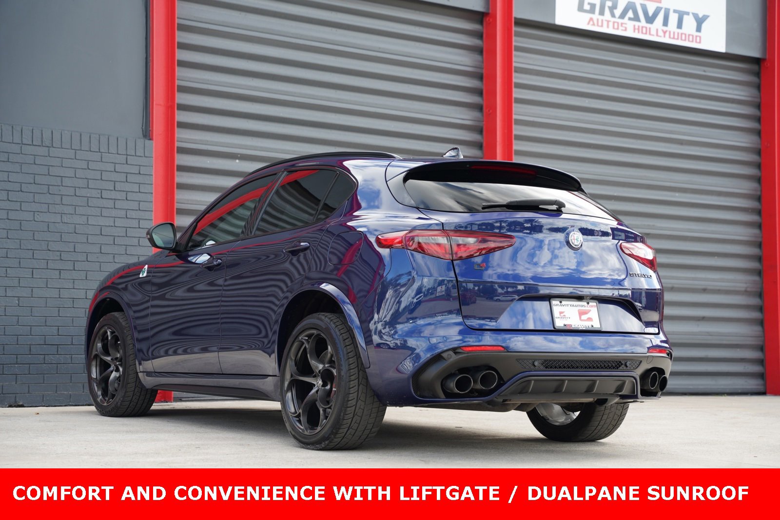 Used 2019 Alfa Romeo Stelvio Quadrifoglio w/ Nero Edizione image 3